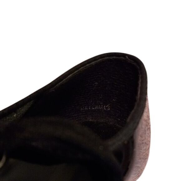 Dance Time 9 Kids Black Patent Leather Tap Shoes Laces - Picture 6 of 9